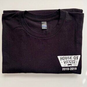 House of Vans Brooklyn NY Mens XL T Shirt Short Sleeve BK NYC 2010 - 2018 RIP